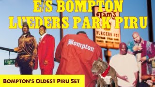 MEET COMPTON’s OLDEST PIRU SET LUEDERS PARK PIRU 🩸 [upl. by Jevon434]