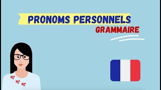 Apprendre les pronoms personnels en français  Los pronombres en francés  A1 [upl. by Anivla]