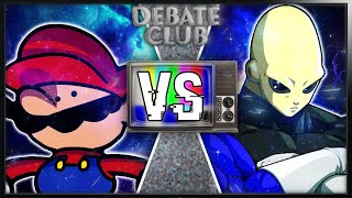 Speedrunner Mario vs El Hermano TerminalMontage vs El Capo Productins Debate Club [upl. by Elinet]