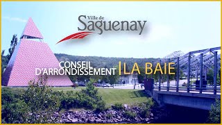 Conseil de larrondissement de La Baie [upl. by Glad]