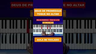 Deus de Promessas  Introdução no Teclado [upl. by Elleivad]