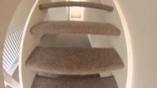 Open Plan stairs Carpet Fitting [upl. by Nahshunn]