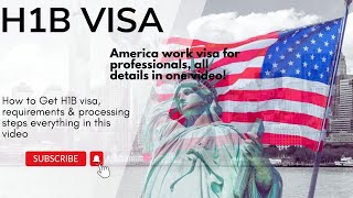 H1B visa  all about H1B in this video Process Requirements Lottery amp Petition everything [upl. by Goth]