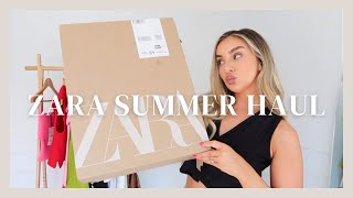 ZARA HAUL amp TRY ON SUMMER  JUNE 2024 [upl. by Bancroft]