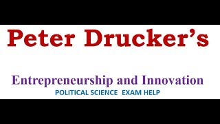 V114 The Discipline of Innovation Peter Drucker [upl. by Klute]