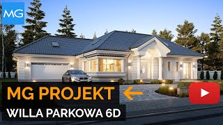 Projekt domu Willa Parkowa 6D MG Projekt  15758 m² [upl. by Ysak]