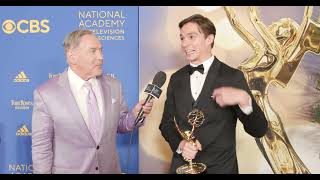 Nicholas Alexander Chavez Interview  GH  Outstanding Younger Performer  49th Daytime Emmys [upl. by Ynneh]