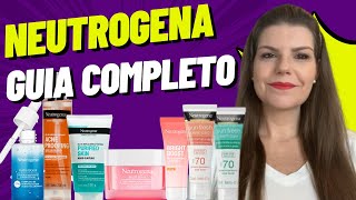 Neutrogena  Guia Completo para o seu Cuidado de Pele com linha [upl. by Shaffer763]