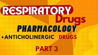 Anticholinergic  Mechanism Of Action  Indication  Drug Interaction Nursing Responsibility [upl. by Clarance]