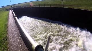 Sardis Lake Spillway [upl. by Kilar]