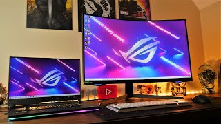 Samsung Odyssey G7  BIGGER is better 32inch review [upl. by Atkins]