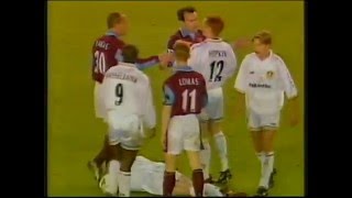 Leeds United 4 West Ham 0 Premier League 5th Dec 1998 [upl. by Llerdnad852]