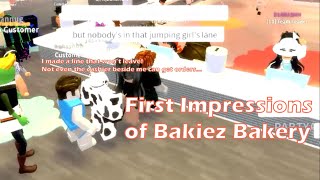 First Impressions Of Bakiez Bakery [upl. by Deedahs720]