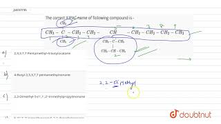 Comprehension  3 Branched  chain alkanes are named according to the following rules 1 Longest [upl. by Anisirhc]