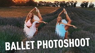 Ballet Photoshoot  The Rybkas Twins [upl. by Peony]