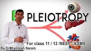 Pleiotropy By DR KAMLESH NARAIN [upl. by Euqinomahs]