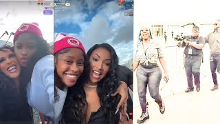 Spice amp Rasta Reunite  Shenseea Natalie Nunn Pick Ivany amp Cheese For Baddies Caribbean Zeuz Tv [upl. by Aimahc]