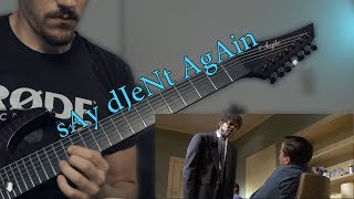 The Say What Again Scene from Pulp Fiction but Its Played on a 7 String Guitar [upl. by Gerhardine]