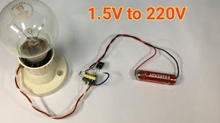 Mini inverter 15V to 220V  DC to AC Inverter [upl. by Laniger]