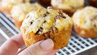 Savory Bacon Cheddar Muffins [upl. by Fulcher]