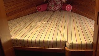 How to Make VBerth Cushions [upl. by Namref829]