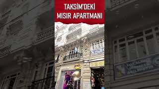 Taksim Mısır Apartmanı Tarihi  Mısır Apartmanı [upl. by Sitnerp]