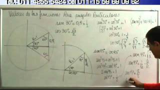 Trigo04ValoresDeFuncionesParaAngulosParticularesmpg [upl. by Liggett903]