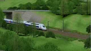 TGV EEP 90 Eisenbahnexe 64 Bit [upl. by Oibesue]