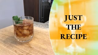 How to Make the Sea Monster Mai Tai Kraken Rum  Just the Recipe Rum Cocktail  Cocktails at Home [upl. by Heidy806]