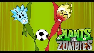 Plantas vs Zombies Animado 45 Captain tsubatsa  Super campeones [upl. by Silvio228]