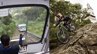 ¿Se baja mas rápido de Monserrate en Bicicleta o en Funicular  JeroPaez [upl. by Ludovico750]