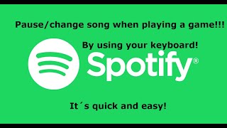 How to PauseSkip a song when Spotify is minimized [upl. by Eneg]