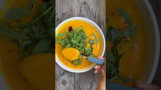 Beste Kürbissuppe 🧡🎃 Veganes Rezept Mrs Flury shorts [upl. by Jeff]