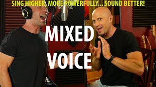 How to Find Your Mixed Voice Blend chest amp head voices Better power and range [upl. by Demona]