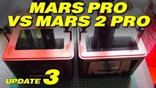 ELEGOO MARS 2 PRO VS MARS PRO EXPERIENCE [upl. by Ruscher]