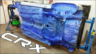 Restoration Of An 80s Icon  Honda CRX  Part 3 [upl. by Ahseiuqal]