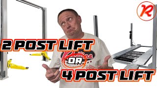 2 Post or 4 Post Lift  Which Is Right 4 You [upl. by Jabin640]