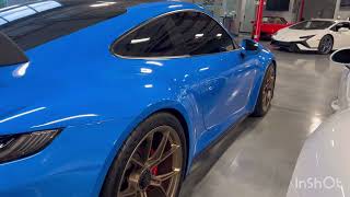 2022 Shark Blue GT3 MANUAL at Lawrence Motorsport [upl. by Oicelem565]