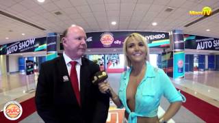 Miami Beach Auto Show 2015  Miami TV  Jenny Scordamaglia [upl. by Annola562]