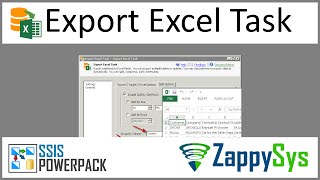 SSIS Export Excel Task  Generate excel Dynamically [upl. by Mazurek]