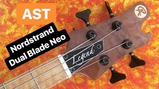 AST Legend BASS with NORDSTRAND Dual Blade Neo pickups [upl. by Rudman]