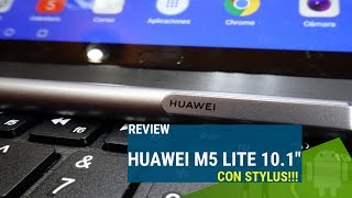 Huawei Mediapad M5 Lite con Stylus MPen la mejor alternativa al iPad y su Apple Pencil [upl. by Adiene299]