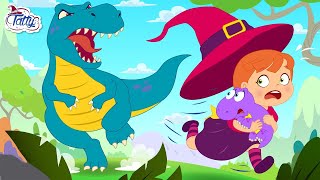 Voyage dans le temps  Tanny sauve le petit dinosaure 🦕 Dessin animé pour enfants sur les dinosaures [upl. by Amando]