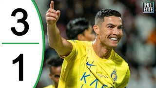 AlNassr vs Ettifaq 31 Highlights  Cristiano RONALDO another Goal amp Assist [upl. by Ciapha13]