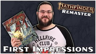 Pathfinder 2e Remaster First Impressions [upl. by Kammerer]