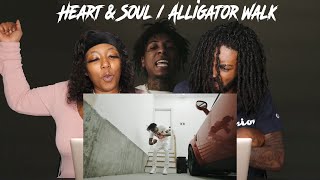 NBA Youngboy  Heart amp Soul  Alligator Walk  REACTION [upl. by Ahsykal]