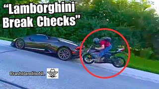 Most Insane Motorcycle Crashes  CrashBanditoNL [upl. by Allimaj362]