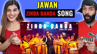 Jawan Zinda Banda Song Reaction Shah Rukh Khan Atlee Anirudh  Vijay Sethupathi Deepika [upl. by Daryle]