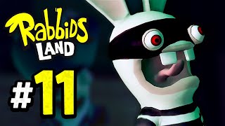 ITS A RABBIDS INVASION  Rabbids Land 11 4 Player [upl. by Ynos]