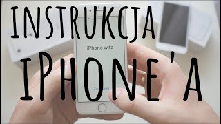 📚INSTRUKCJA OBSŁUGI iPhonea📱🔥 [upl. by Elora419]